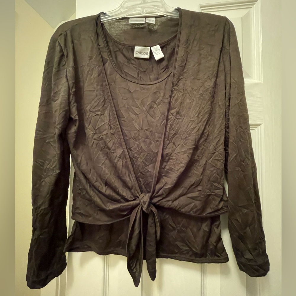 Chico’s two piece top set